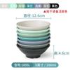 Louça Melamina Tigela Pequena Plástico Tigela para Tempero de Hot Pot Tigela de Arroz Restaurante Imitação Porcelana Tigela para Sopa de Arroz Macarrão Instantâneo Resistente a Alta Temperatura Estilo Nórdico