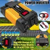 Inversor de conversión para coche WISH explosions 12V a 220V/110V 300W 500W Pantalla LCD Inteligente USB
