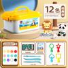 Set de Arcilla Ultraligera Deli de 36 Colores Juguetes para Niños Arcilla Creativa DIY Juguetes Educativos Arcilla Plastilina