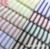 Fabricantes directos hilo de algodón poliéster teñido en hilo a rayas vestido tela de moda ropa infantil tela de camisa de rayas en stock
