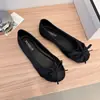 Zapatos Planos de Suela Suave con Lazo 2026 Nuevo Estilo Satén Suave Moda Mocasines Slip-On para Mujer