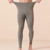 Pantalones cálidos de seda de terciopelo de conejo para otoño para hombre y mujer, pantalones ajustados de fondo de alta elasticidad para otoño e invierno, pantalones de hilo térmico sin costuras de terciopelo a prueba de frío