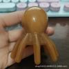Pulpo Ocho Brazos Peine Cabeza Terapia Capilar Meridianos Dragado Garra Masajeador Artefacto Peine Ancho Diente Grande Caída del Cabello