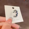 Colección de Anillos de Zirconia: Anillos abiertos exquisitos, modernos, minimalistas y de diseño único, versátiles y elegantes, perfectos para el dedo índice