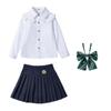 Alunos do ensino fundamental e médio Recitação do coro Terno de uniforme escolar infantil Jardim de infância Uniforme de jardim Roupas Estilo Academia Uniforme de classe Desempenho