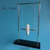 Demonstrador de Experimento de Conversão de Energia Potencial Gravitacional para Energia Cinética do Pêndulo de Maxwell Equipamento Experimental de Mecânica para Ensino Fundamental e Médio