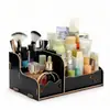 Tamanho pequeno multicolor caixa de armazenamento cosmético coreano caixa de maquiagem desktop DIY caixa de armazenamento de madeira fabricantes por atacado