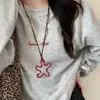 Popular Collar Largo Irregular con Colgante Nuevo 2025 para Mujer, Estilo de Nicho de Gama Alta, Elegante Cadena para Clavícula Accesorio de Cuello