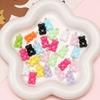 Colgante de Oso de Dibujos Animados Acrílico de 11X21Mm Hecho a Mano DIY Cuentas Pulsera Cadena para Teléfono Móvil Accesorios de Joyería Cuentas Sueltas