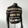 Nova Camiseta Masculina Jersey Horse Sense Casual Gola Polo Masculina Roupa Masculina Manga Curta Verão Tricô