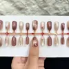 Uñas Vestibles Estrella de Caramelo Nuevo Otoño/Invierno Ojo de Gato Estilo Corto Melard Uñas Postizas de Moda Venta al por Mayor