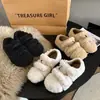 Estilo Coreano Versátil Velcro Birkenstock Sapatos de Algodão Mulheres 2026 Outono/Inverno Roupa Externa Plus Veludo Quente Mary Jane Sapatos de Pelo Mulheres