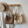 Bolso de Paja Retro de Gran Capacidad para Mujer 2026 Primavera Nuevo Bolso de Hombro/Axila de Lujo de Alta Gama para Vacaciones en la Playa