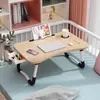 Mesa de Computador Dobrável para Cama Personalizada Mesa de Cabeceira para Janela de Canto Mesa Preguiçosa para Notebook Escritório Mesa Pequena para Dormitório Estudantil