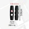 Hebilla de Oliva para Tienda de Campaña de Agujero Único y Doble Hebilla de Cuerda para Ropa de Chaqueta Tejida a Prueba de Viento con Ojal Hebilla de Plástico Negra y Blanca Disponible en Fábrica