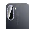 Adecuado para Teléfono Móvil Redmi A7Pro Cámara Ojo de Águila Metálico Incrustado de Diamantes Película de Lente de Vidrio Templado Pococ85X