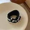 Súper suave ~ Japón y Corea del Sur nueva mascarilla de cuentas para uñas anillo para el pelo alta elasticidad no daña el pelo temperamento suave anillo de toalla versátil mujeres