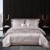 Novo Algodão Cetim Bordado Jacquard Quatro Peças Estilo Europeu Casamento Bordado 60 Algodão Tencel Jacquard Kit