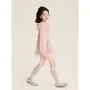 Sudaderas con Capucha de Retazos de Encaje Dulce con Tirantes y Estampado de Dibujos Animados para Niñas Amybaby Primavera 2026 Nuevas