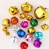 120 Peças Sino de Natal 2,5 cm, 4 Cores Misturadas Mini Sino para Artesanato Sino de Metal Colorido para Guirlanda Decoração de Casa e Natal DIY (4 Cores, 2,5cm)