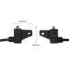 Venta al por mayor de fábrica accesorios de modificación de manillar de interruptor de freno impermeable para motocicleta interruptor de freno de cable alargado