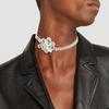 Cadena para el cuello transfronteriza estilo Nuevo Diamante de imitación Cadena sexy de varias filas para la clavícula Accesorios Hip Hop collar