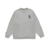 Ropa para Hombre Fengshe / Sudadera de Manga Larga con Cuello Redondo para Hombre, Nueva de Otoño, Estilo Retro Japonés, Bordada, Corte Holgado, Suéter para Pareja