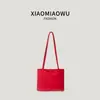 2026 Nova Bolsa Leve de Ombro Único Transfronteiriça Casual Simples Versátil Quadrada Cor Sólida Bolsa Tote para Mulheres Trabalho Deslocamento