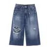 Shorts de Mezclilla Casual Versátiles de Cintura Media Rasgados para Mujer, Novedad Primavera 2026, Transfronterizo AliExpress 3607207