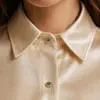 Top feminino com botões coloridos de pérola e resina com borda dourada, adequado para casacos de lã de alta qualidade, malhas e sobretudos, botões decorativos versáteis