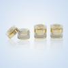 Frasco Acrílico Dorado Crema para Puntos 10g Frasco Crema Facial Frasco Loción Sub-Botella Esencia Botella Plástico Cosmético