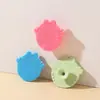 Champú para Baño de Bebé Cepillo de Silicona para Bebé Champú de Silicona para Bebé Dibujo Animado Lindo Cepillo Masajeador de Baño