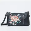2026 Nuevo Estilo Nacional Bordado Flor Pequeño Bolso Mujeres 2026 Nuevo Retro Versátil Bolso de Hombro Cruzado