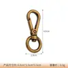Direto da Fábrica Gancho Espessado Chaveiro de Liga Metálica DIY Manual Acessório de Ferramenta 12mm 15mm