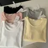 ¡Productos de alta calidad de la marca R*S de Guangzhou Ruiyi Shisanhang! Camiseta de Algodón Ajustada de Manga Corta para Mujer Verano 2026