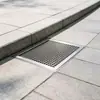 Placa de Rejilla de Acero Inoxidable para Cubierta de Canaleta de Drenaje de Planta de Tratamiento de Aguas Residuales, Rejilla de Acero para Pasarela de Plataforma Entrelazada
