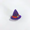 Série de Halloween Transfronteiriça Abóbora Fantasma Pegador de Cabelo Acrílico Chapéu Mágico Acessórios de Cabelo Cartoon para Parte de Trás da Cabeça para Mulheres Atacado