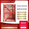 Escada de Segurança para Construção Escada Combinada Gaiola de Escada Tipo Caixa Gaiola de Escada de Segurança Base de Gaiola de Escada Canal de Poço Gaiola de Escada Gaiola de Escada de Segurança