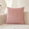 Funda de Cojín para Almohada de Lujo Ligero para Hogar y Hotel, Cómoda, con Rayas Rectas, Personalizable para Sala de Estar y Dormitorio, Funda de Almohada Multicolores Opcionales