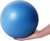 Pelota de pilates de 25 cm, a prueba de explosiones, de PVC, para yoga, con superficie mate esmerilada y cuerpo de plástico, con fuente de fabricante de pelotas de paja.