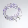 Explosões Super Fada Mori Cristal Lua Pulseira Feminina Design de Nicho Estudante Joker Cor Doce Pulseira de Namorada