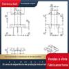EF20 transformador de alta frequência bege esqueleto plástico vertical 3+3 pinos distância da linha 10mm