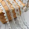 Accesorios Versátiles de Encaje Cinta Coreana Hilo Dorado Encaje Bordado Soluble en Agua Ropa Qipao Hanfu Accesorios Lolita