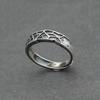 Anillo de plata tailandesa con diseño original de Chiba "Luces tenues", estilo retro, ideal para amantes de la personalidad, comodín, regalo para hombres y mujeres.