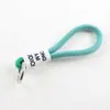 En Stock Nuevo Accesorio de Llavero con Cordón para Botella de Agua, Correa de Muñeca Corta y Colorida para Botella de Agua con Hebilla Metálica