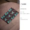 Tapete de chá de brocado estilo chinês com motivos de cavalo e ondas, com franjas e bordas, para uso doméstico, base isolante de calor para mesa de chá vintage, acessório para conjunto de chá