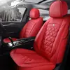 Cojines para asiento de coche en stock, cuero tridimensional con forma de diamante, fundas de asiento de cobertura completa, asiento individual y doble, universales para todas las estaciones, fundas de asiento para un coche de cinco plazas