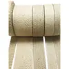 9cm 6cm 5CM de largura fita plana de juta corda plana de juta material de cinta de cinto de decoração de embalagem