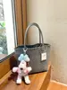 Bolso Tejido de Cesta de Verduras Estilo Japonés para Mujer Versátil Bolso de Hombro Cruzado Tote Bolso Cubo Bolso de Mamá Bolso para Lonchera