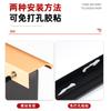 Ventas Directas de Fábrica Manijas de Aleación de Aluminio, Manijas Selladoras de Borde para Armarios, Manijas Extendidas para Puertas de Gabinete, Manijas para Puertas de Cajón de Gabinete, Ferretería